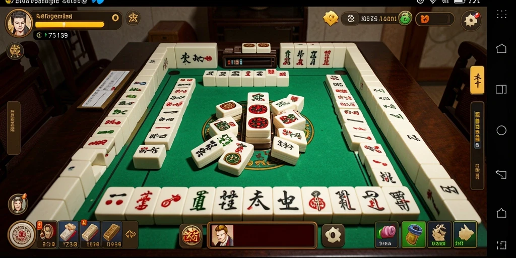 Tampilan gameplay Mahjong yang menarik di 2739.