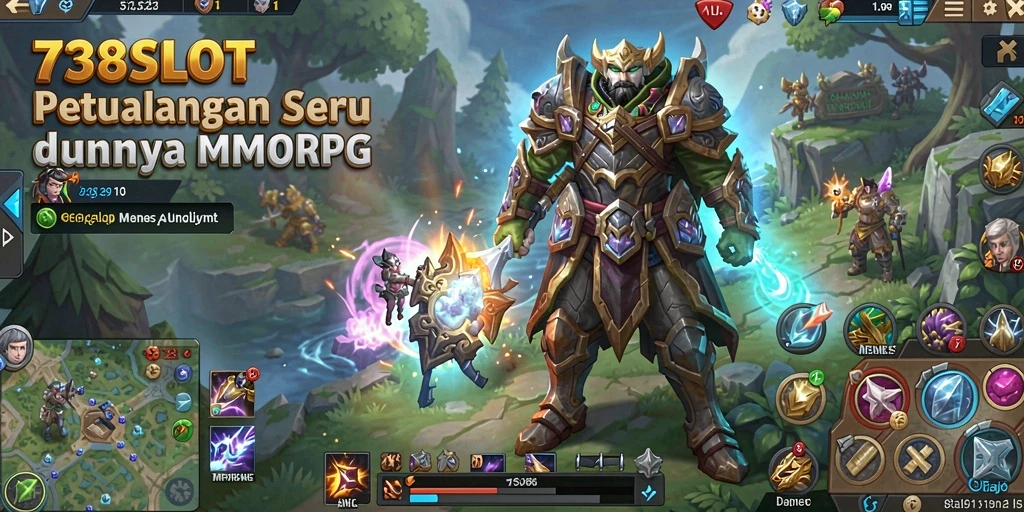 Tampilan gameplay menarik dalam 738SLOT dengan aksi seru.