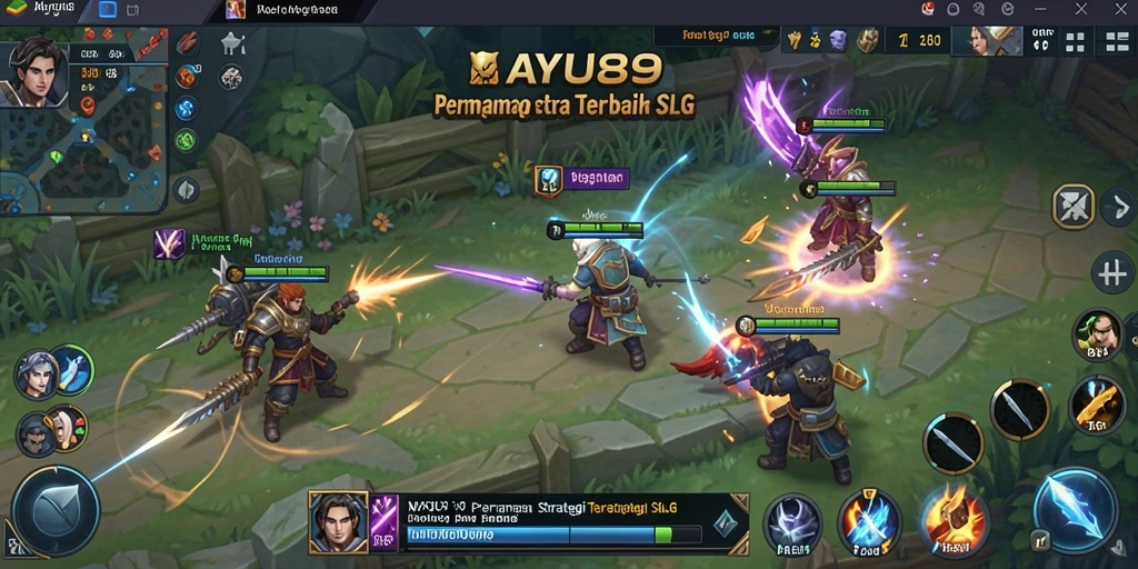 Tampilan gameplay SLG yang menawan dari AYU89.