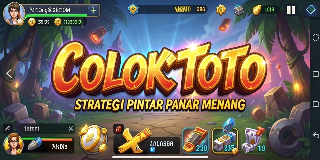 Screenshot gameplay COLOKTOTO yang menunjukkan strategi yang mendebarkan.