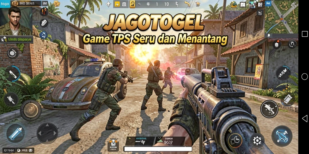 Gameplay menarik dari JAGOTOGEL dalam mode TPS.