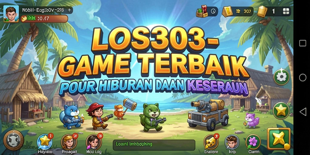 Tampilan gameplay LOS303 yang menawan dan penuh warna.