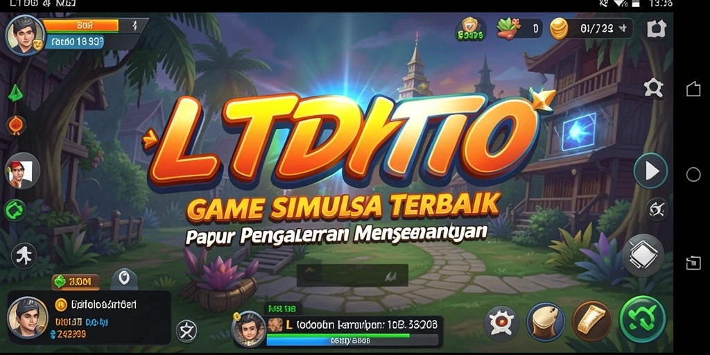 Tangkapan layar LTDTOTO menampilkan momen gameplay simulasi yang mendebarkan.