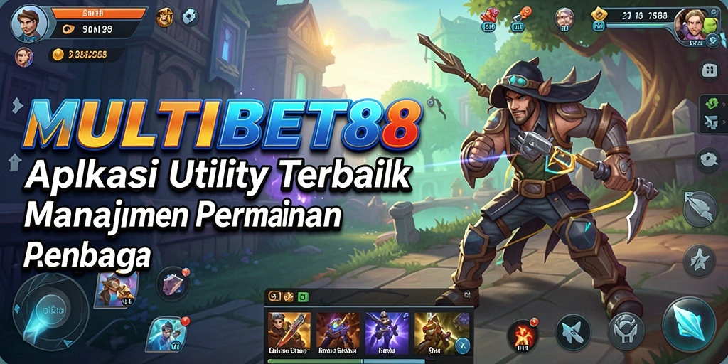 Tampilan antarmuka aplikasi MULTIBET88 yang modern dan user-friendly.