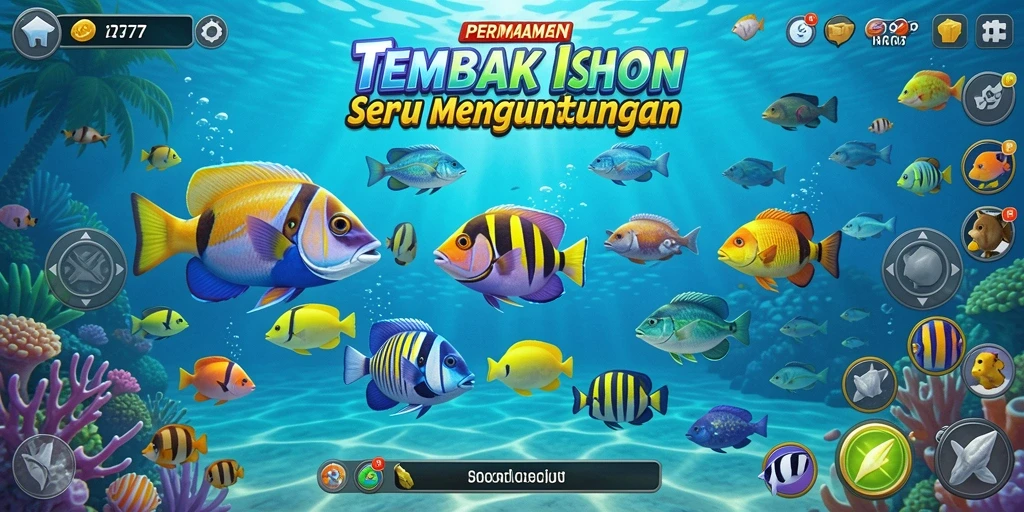 Screenshot RR777 menunjukkan gameplay tembak ikan yang penuh aksi.
