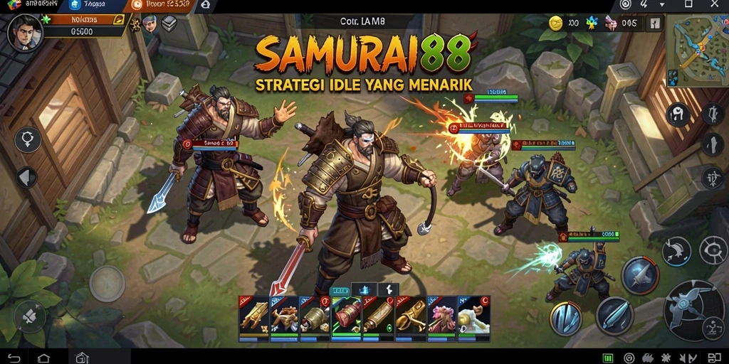 Tampilan gameplay <strong>SAMURAI88</strong> yang menarik dan penuh aksi.