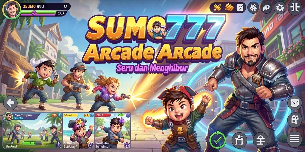 Tampilan gameplay SUMO777 dalam aksi seru dan menegangkan.