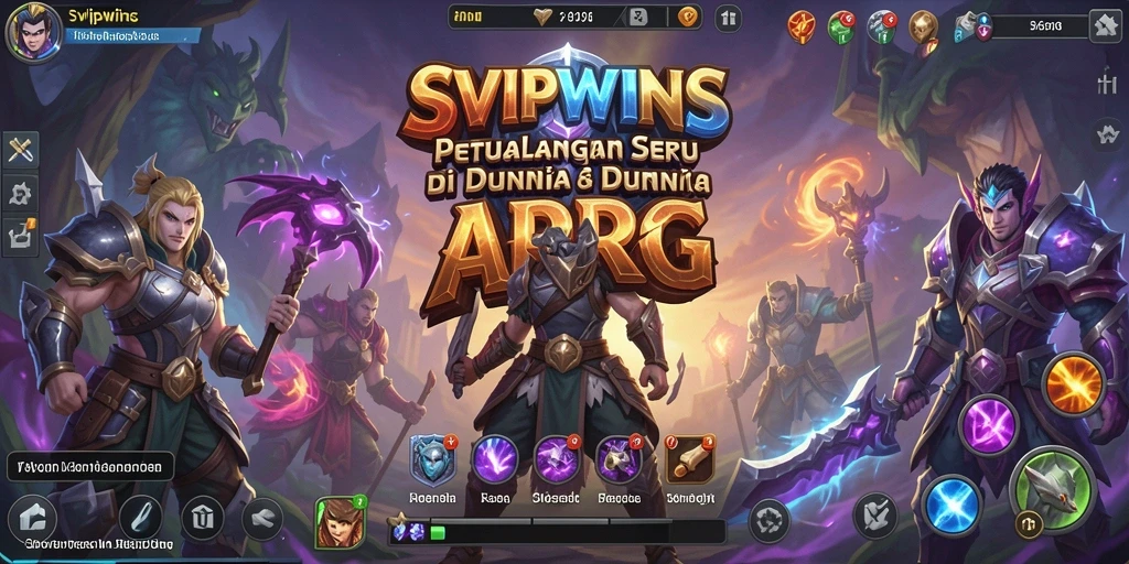 Tampilan menarik dari gameplay aksi ARPG di SVIPWINS.