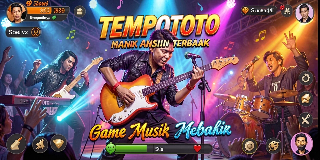 Tampilan gameplay TEMPOTOTO yang menarik dan interaktif.
