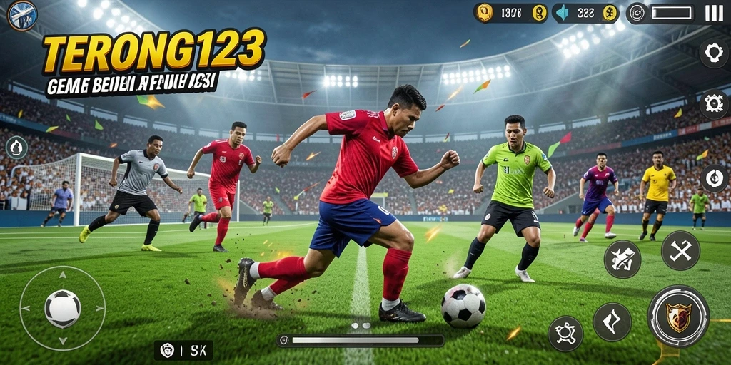 Tangkapan layar dari gameplay SERONG123 yang intens dan seru.