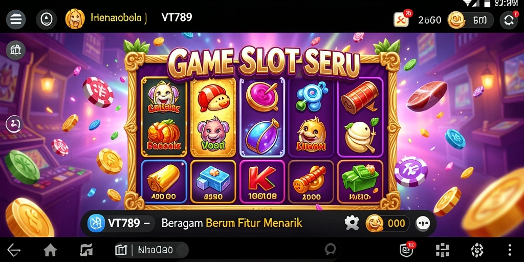 Gameplay menarik dari VT789 dengan grafik dan fitur bonus.